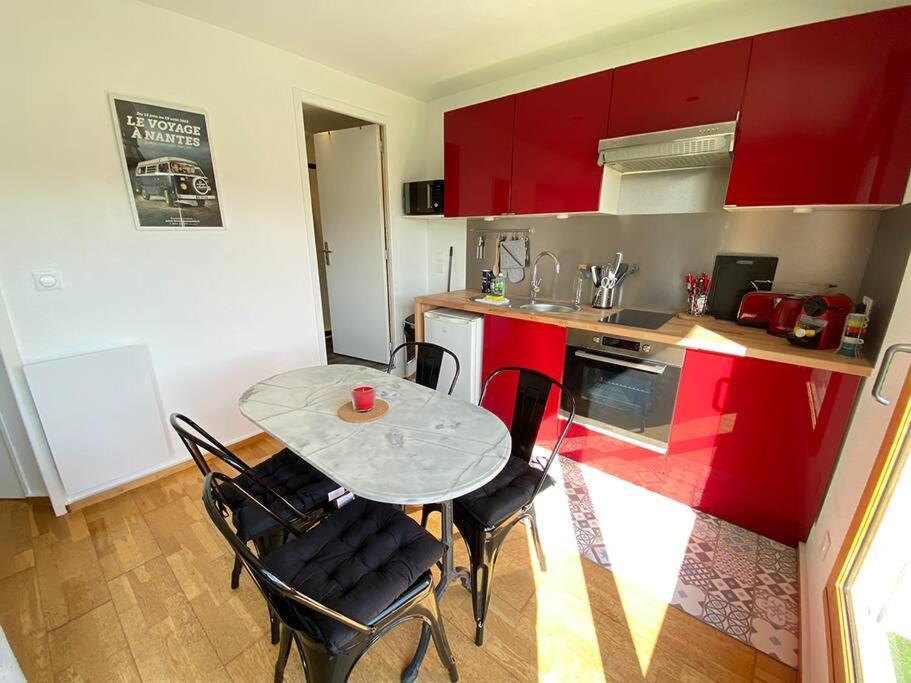 Grand Studio, Belle Terrasse Avec Vue Nantes Exterior photo